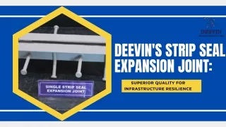 What is a Strip Seal Expansion Joint