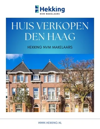 Huis verkopen in Den Haag met Hekking NVM Makelaars