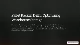 Pallet-Rack-in-Delhi-Optimizing-Warehouse-Storage