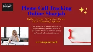 Phone Call Tracking Online Sharjah