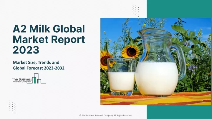 a2 milk global market report 2023