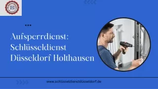 Schnell und Zuverlässig: Schlüsseldienst Düsseldorf Holthausen Services