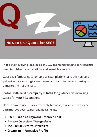 how to use quora for seo