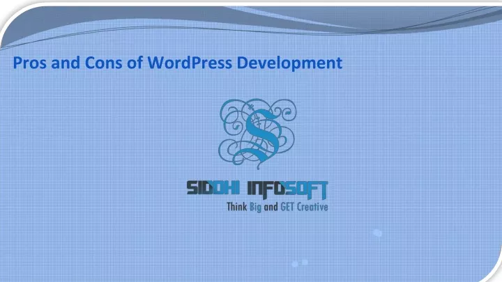 pros and cons of wordpress development