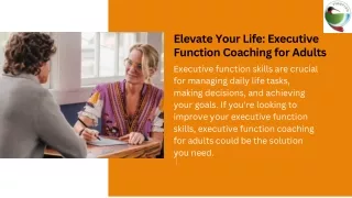 Enhancing Executive Function Skills Adult Coaching for Success