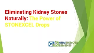 Eliminating Kidney Stones Naturally The Power of STONEXCEL Drops