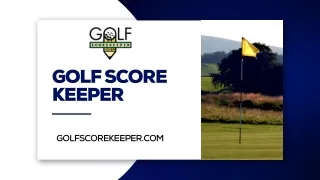 Golf Score Keeper