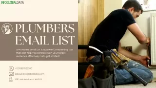 plumbers email list a plumbers email list