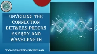 Connection Between Photon Energy and Wavelength