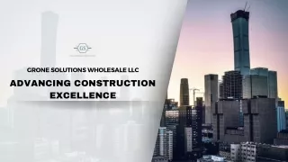 ADVANCING CONSTRUCTION EXCELLENCE.ppt