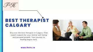 Best Therapist Calgary: Your Guide to Healing and Growth