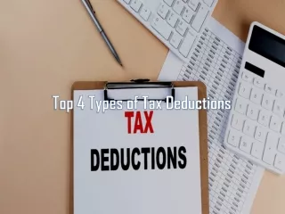 top 4 types of tax deductions