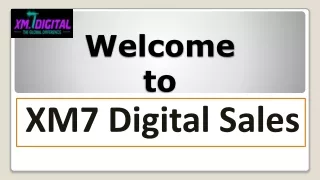 Take Banner Promotion Marketing Services from XM 7 Digital Sales