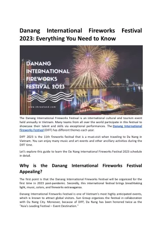 Danang International Fireworks Festival 2023_ Everything You Need to Know