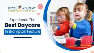 Experience The Best Daycare In Brampton Feature