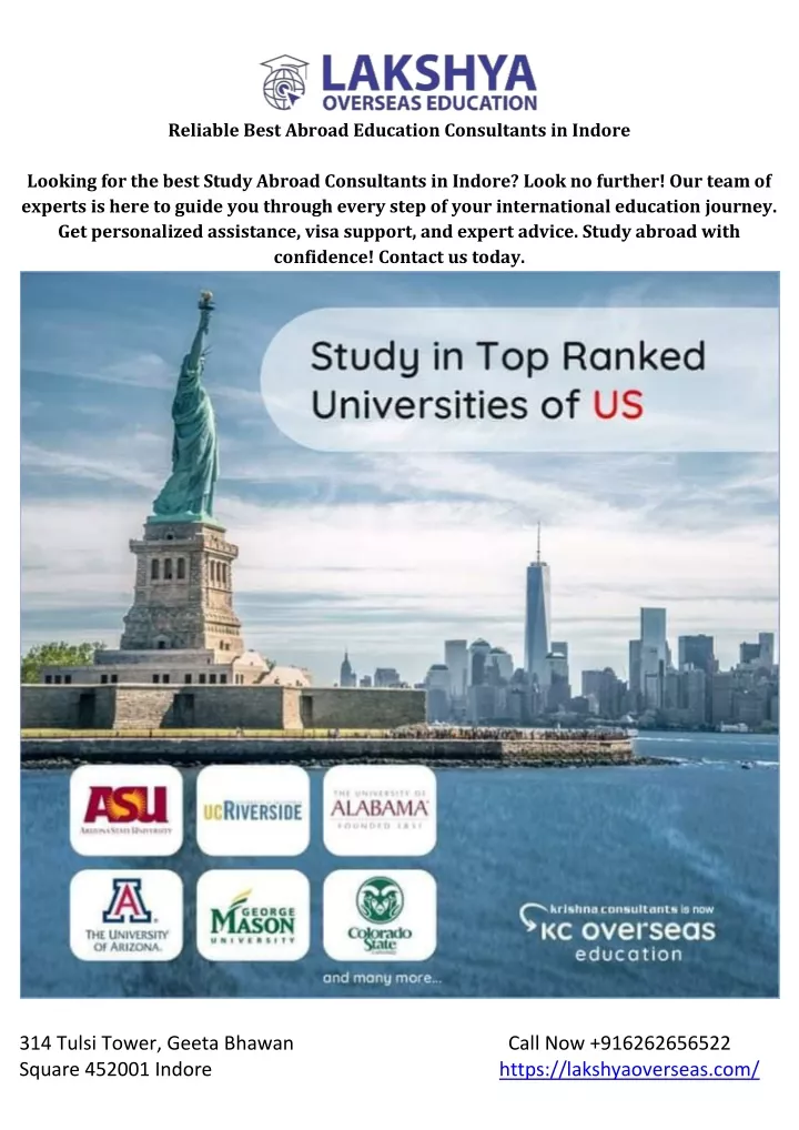 reliable best abroad education consultants