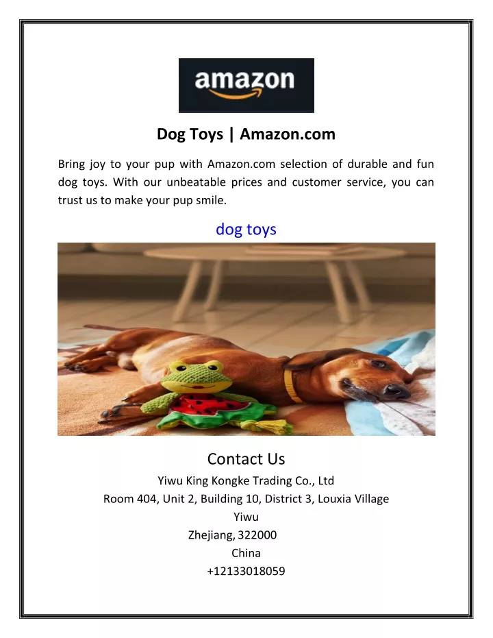 dog toys amazon com