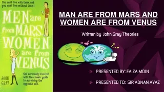 Men Are From Mars & Women Are From Venus