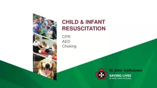 Child and Infant Resuscitation
