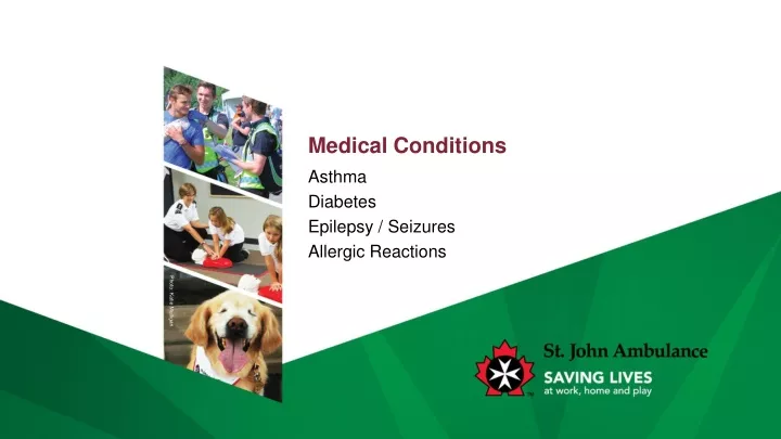 medical conditions