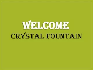 welcome