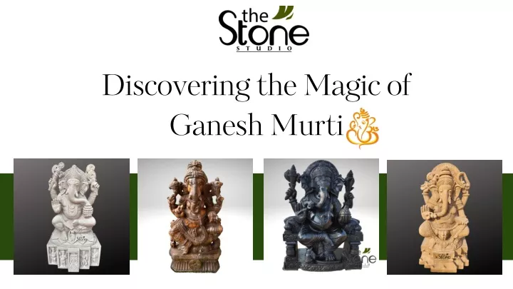 discovering the magic of ganesh murti