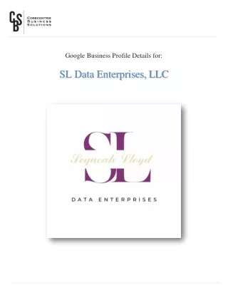 SL Data Enterprises, LLC