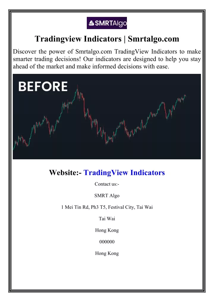 tradingview indicators smrtalgo com