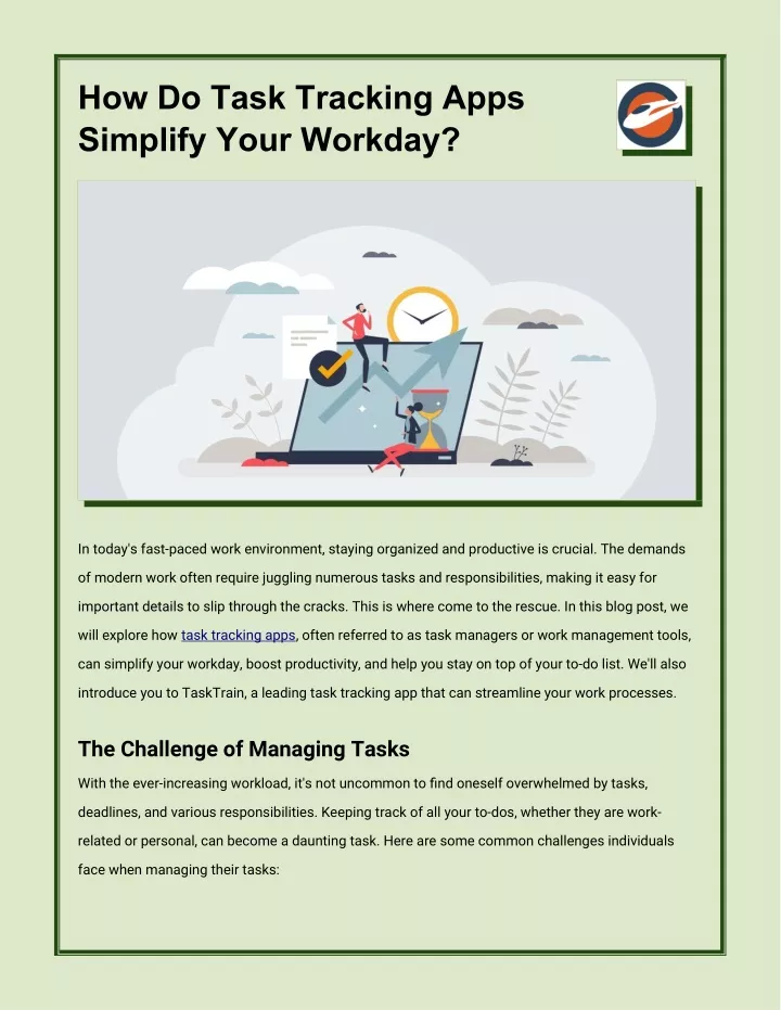 how do task tracking apps simplify your workday