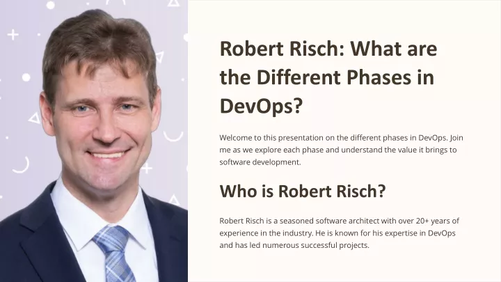 robert risch what are the different phases
