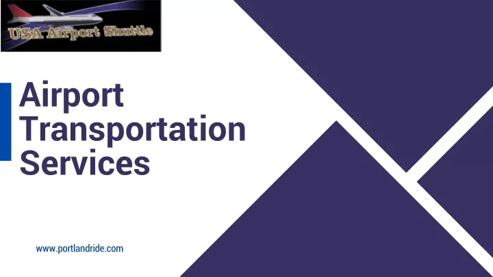 airport transportation services