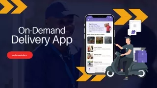 Breakthrough Technology Real-Time Delivery App