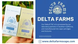 THCP Vape Cartridges - Delta Farms