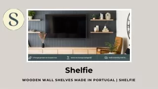 Wooden Wall Shelves made in Portugal  Shelfie (1)