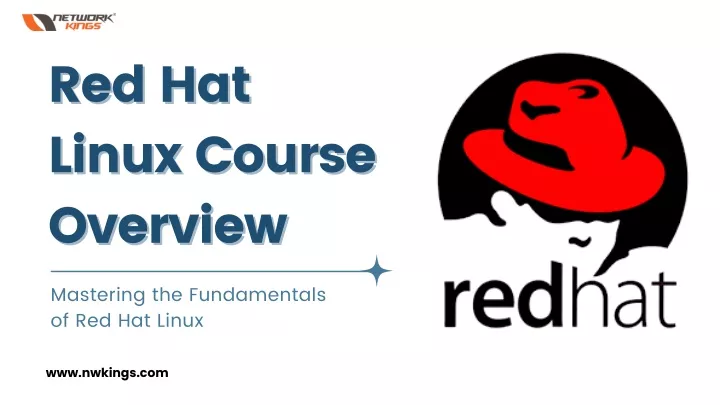 red hat linux course overview