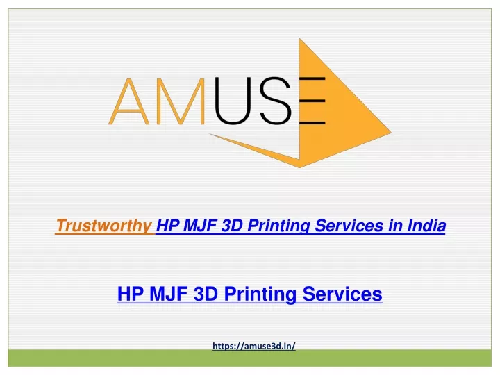 trustworthy hp mjf 3d printing services in india