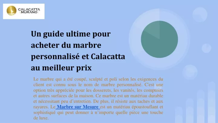 un guide ultime pour acheter du marbre personnalis et calacatta au meilleur prix