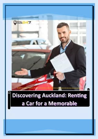 Renting a Car for a Memorable Experience