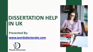dissertation help in uk