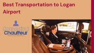 Best Transportation to Logan Airport