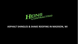 ASPHALT SHINGLES & CEDAR SHAKE ROOFING GUIDE FOR YOUR PROPERTY