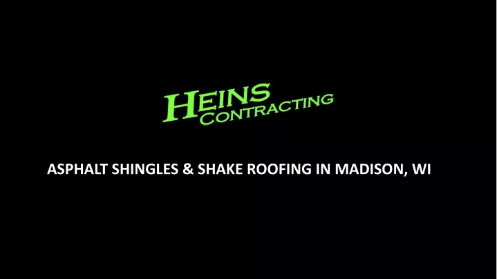 asphalt shingles shake roofing in madison wi