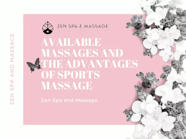 zen spa and massage