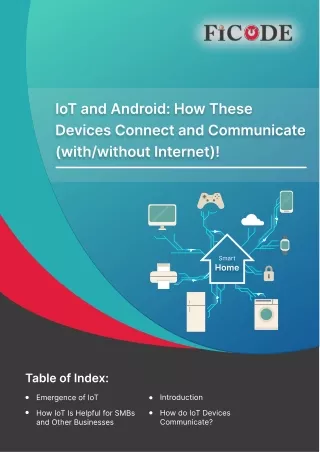 IoT and Android: How These Devices Connect and Communicate
