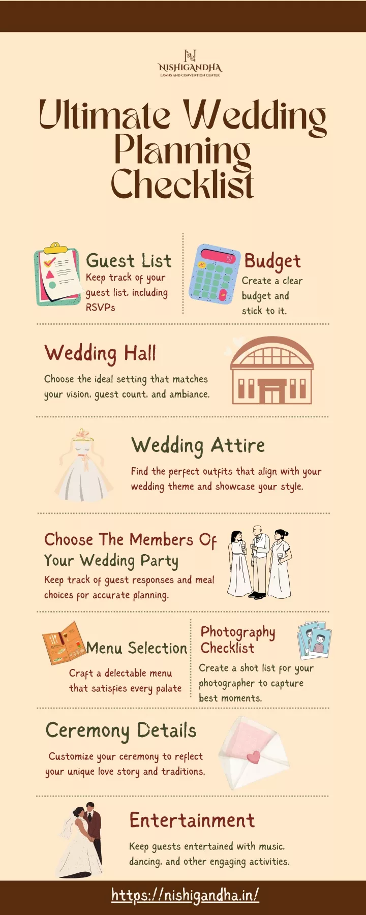 ultimate wedding planning checklist