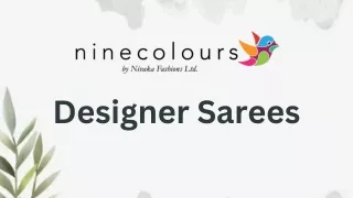 Designer saree(6-9)