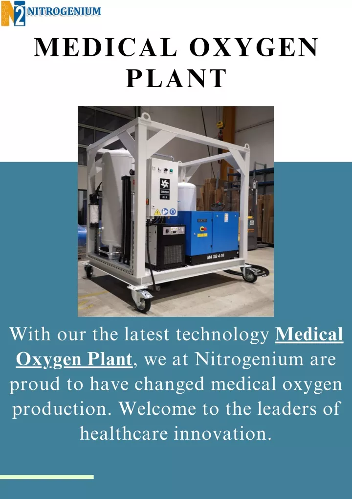 medical oxygen plant