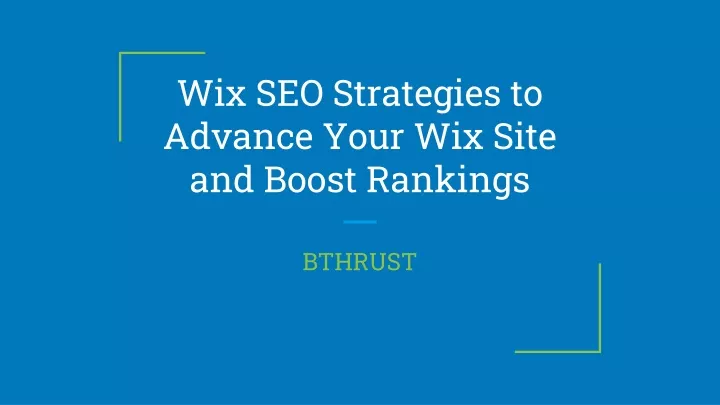 wix seo strategies to advance your wix site and boost rankings
