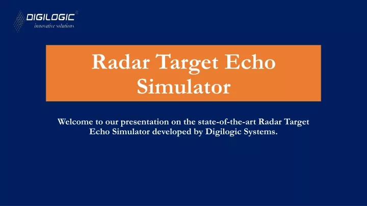 radar target echo simulator