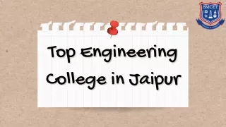 Top Engineering College in Jaipur